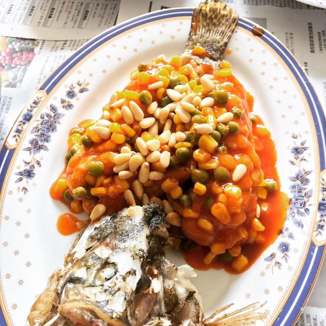 年菜必学【松鼠桂鱼】，给你多动图食谱，不信你学不会！（孔瑶原创食谱）