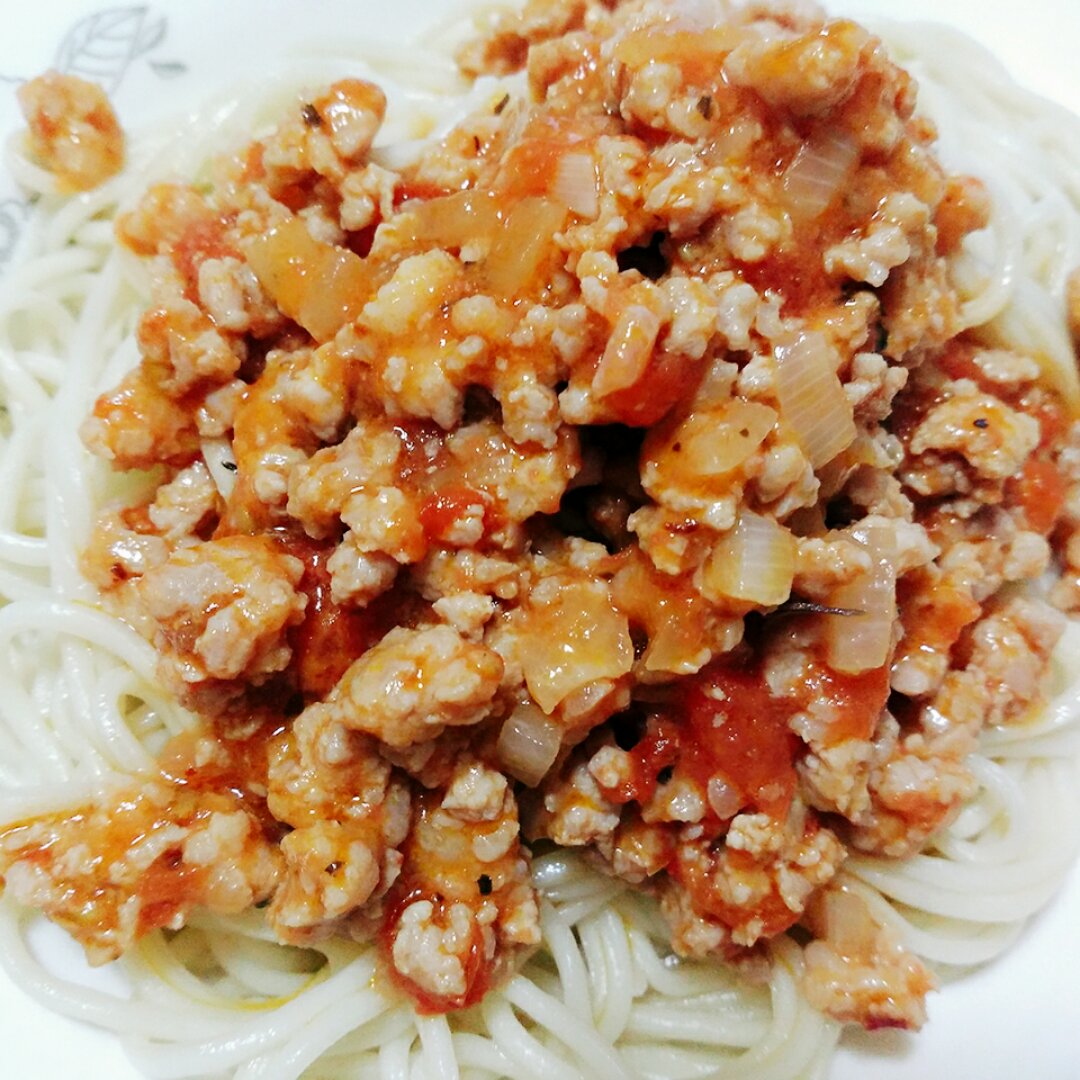 番茄肉酱意大利面