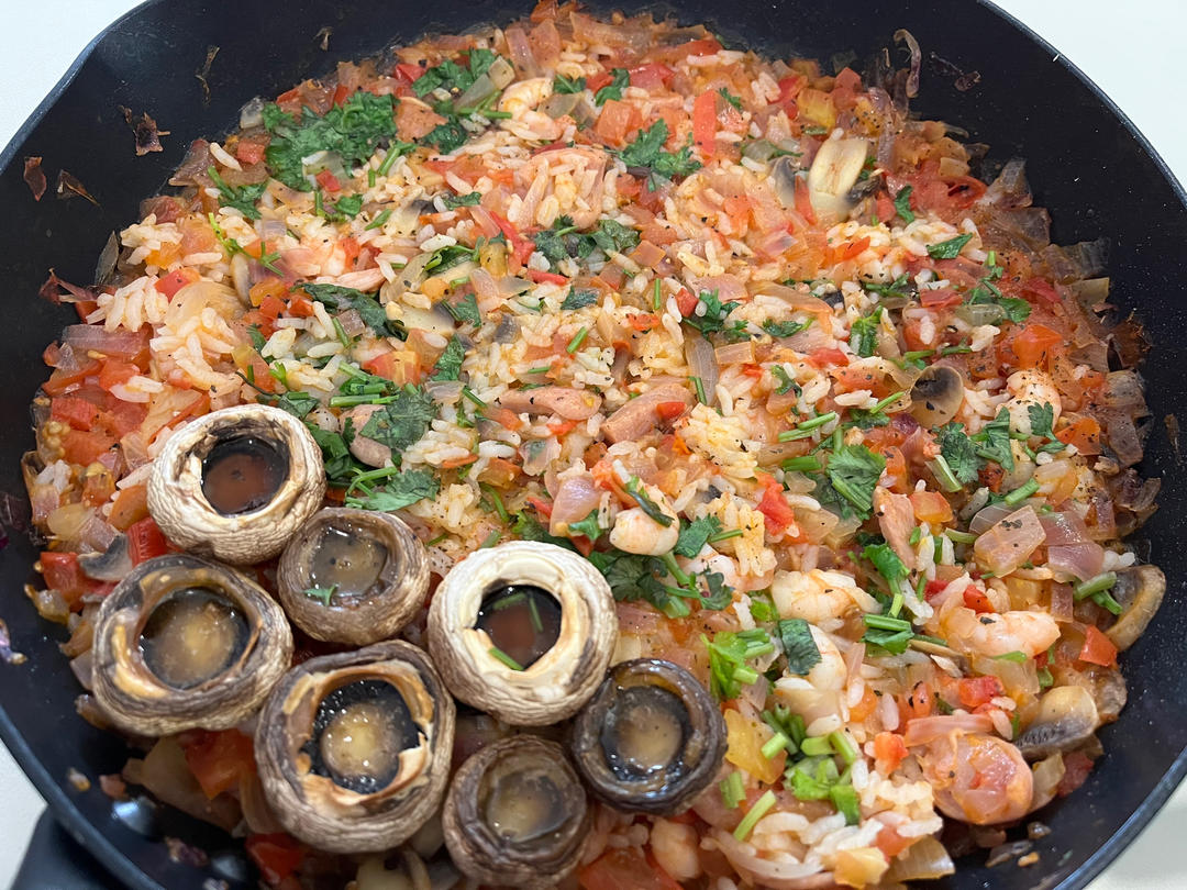 西班牙海鲜饭（Paella）