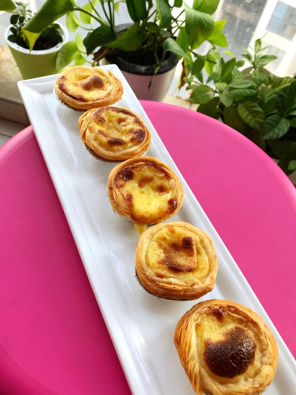 自在甜品做的迷你小蛋挞【小身材大味道】