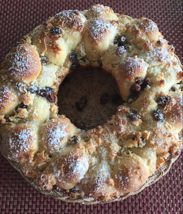 椰蓉奶酪堡垒包