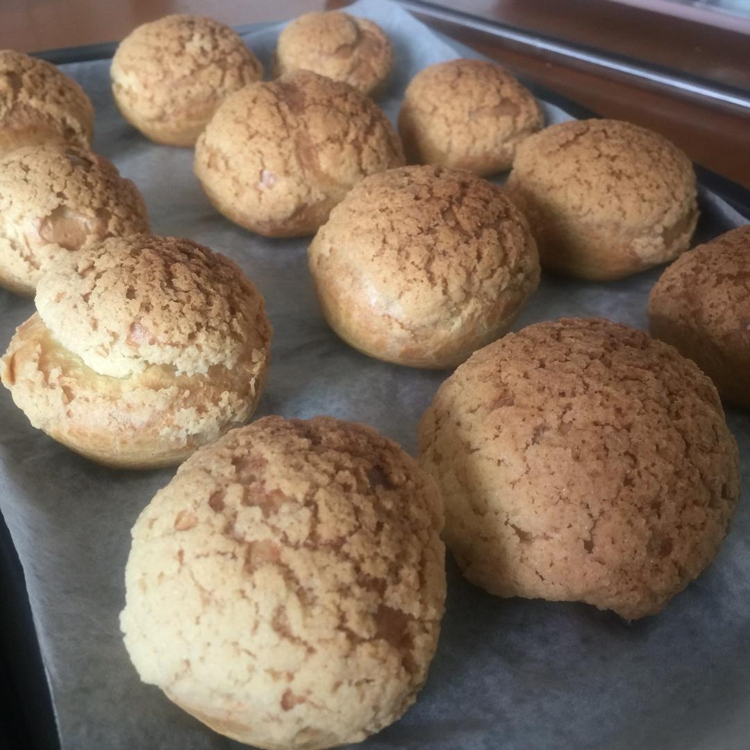 十分美味的酥皮泡芙