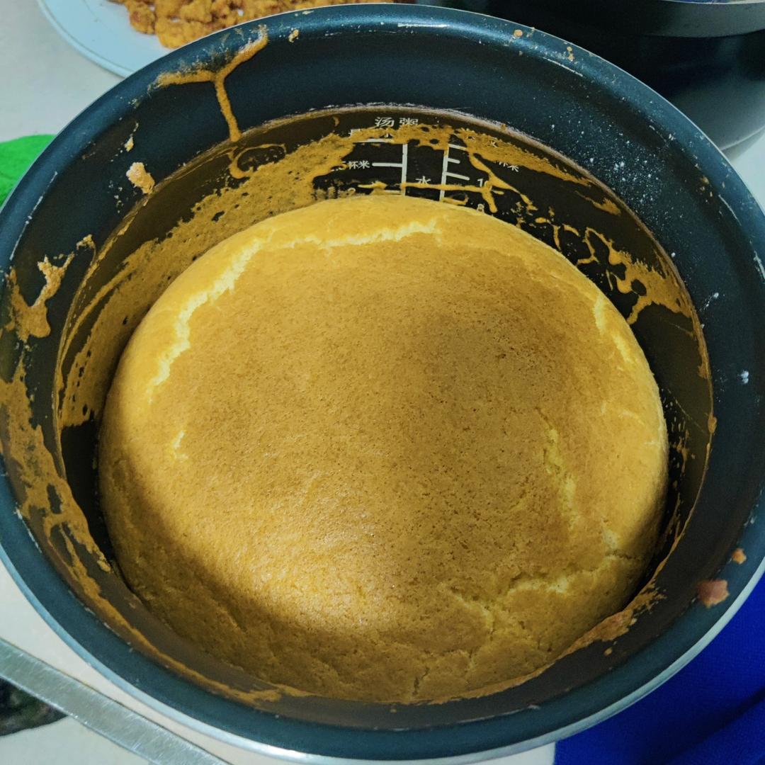 烤箱做蛋糕（戚风蛋糕的做法）