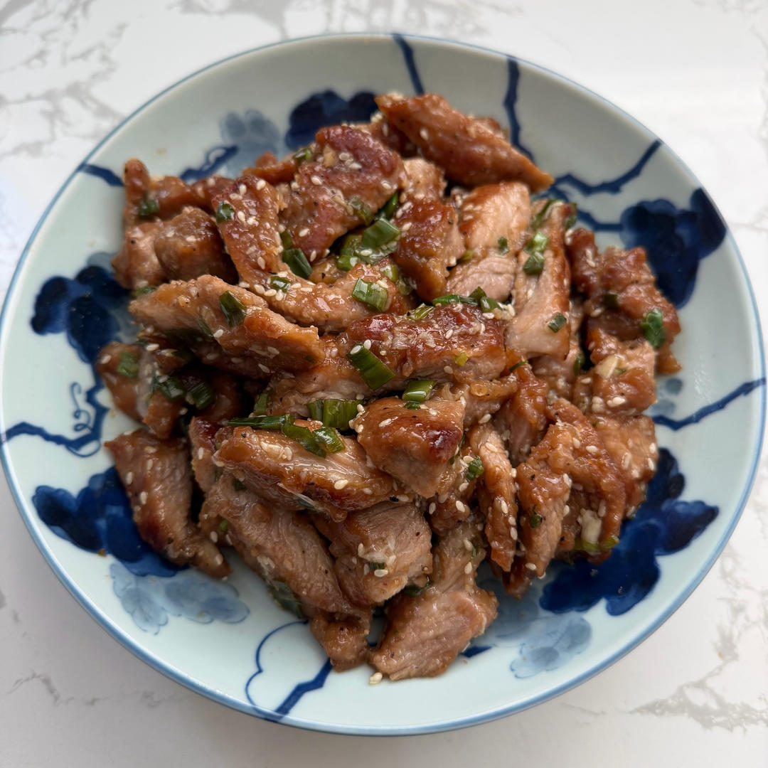 盐葱梅花肉
