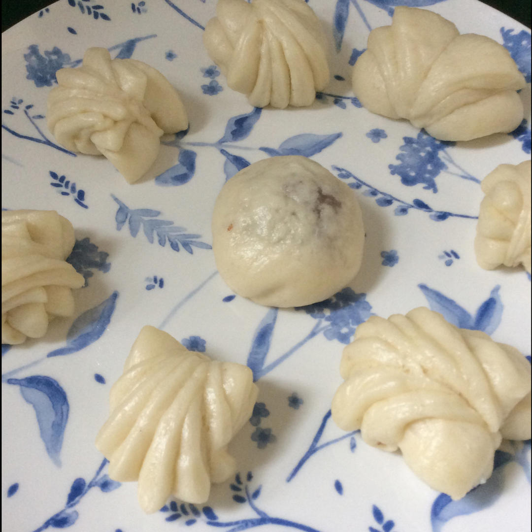 造型漂亮做法超简单的，花卷馒头