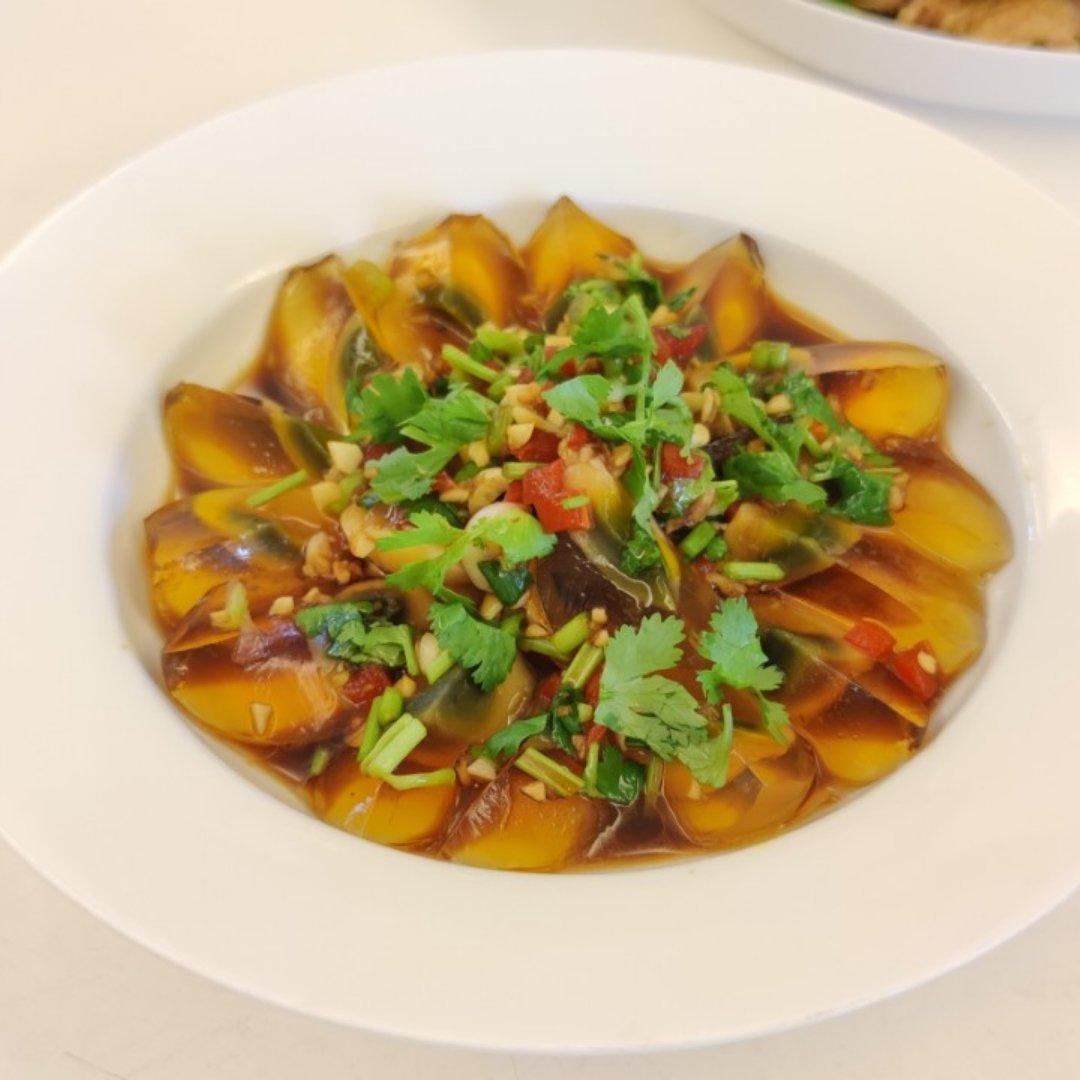 jeanel做的凉拌变蛋皮蛋