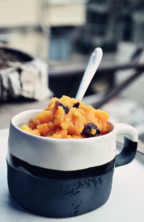 红薯沙拉+枫糖浆鲜奶油沙拉酱