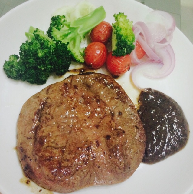 煎牛排