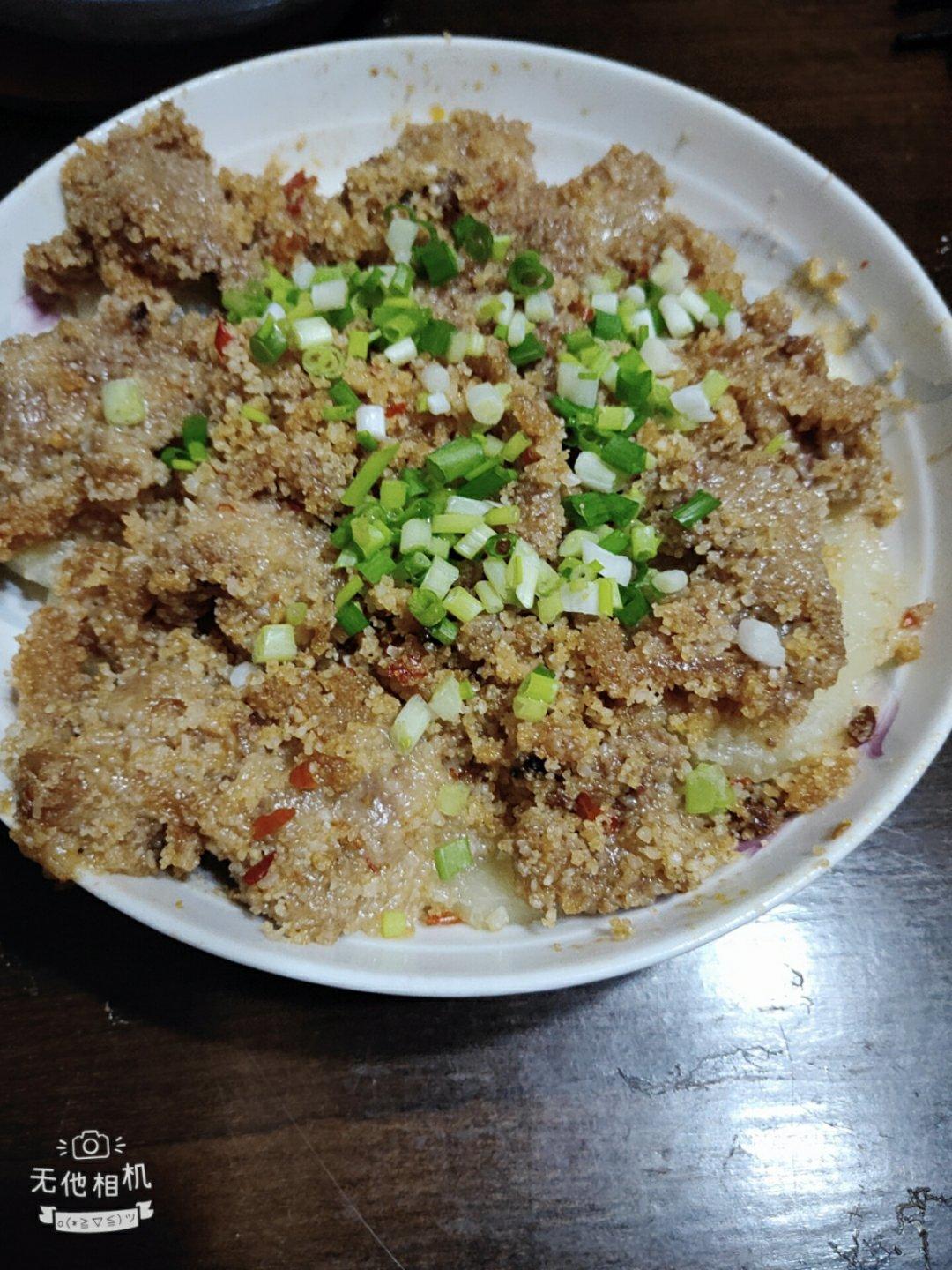 减肥也能吃的粉蒸牛肉（比想象中简单多了！）