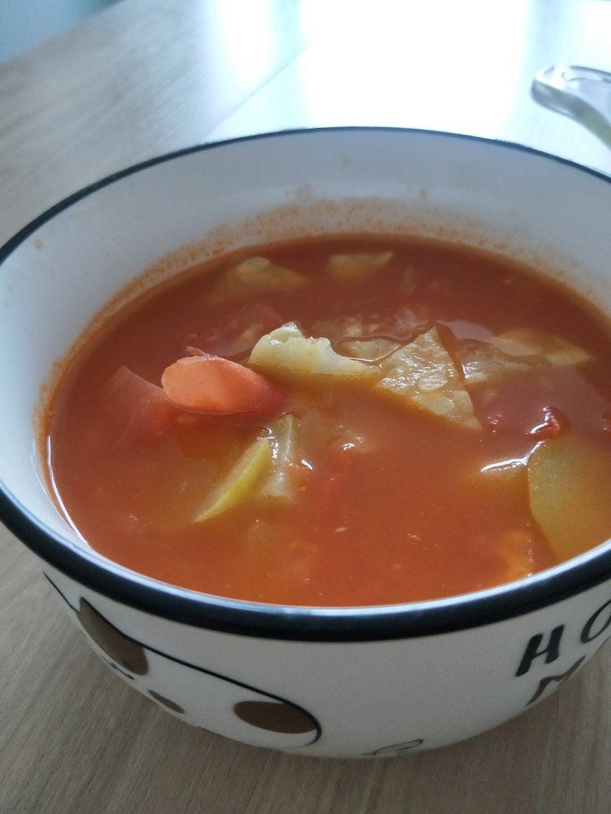 西葫芦番茄浓汤