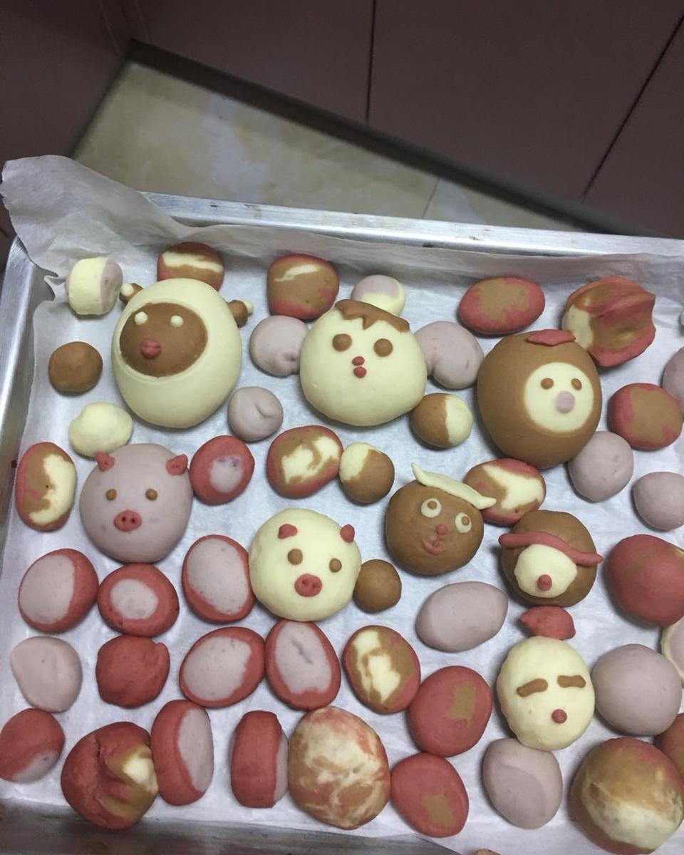 卡通兔子馒头
