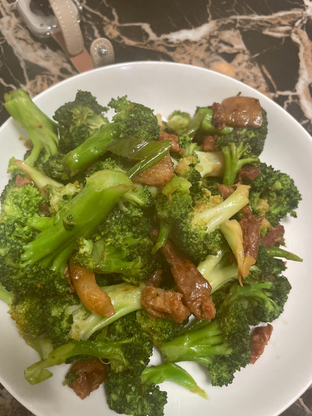 西蓝花炒肉