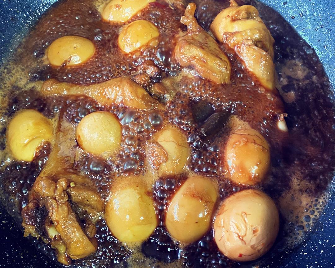 电饭煲版卤鸡腿的做法 步骤5