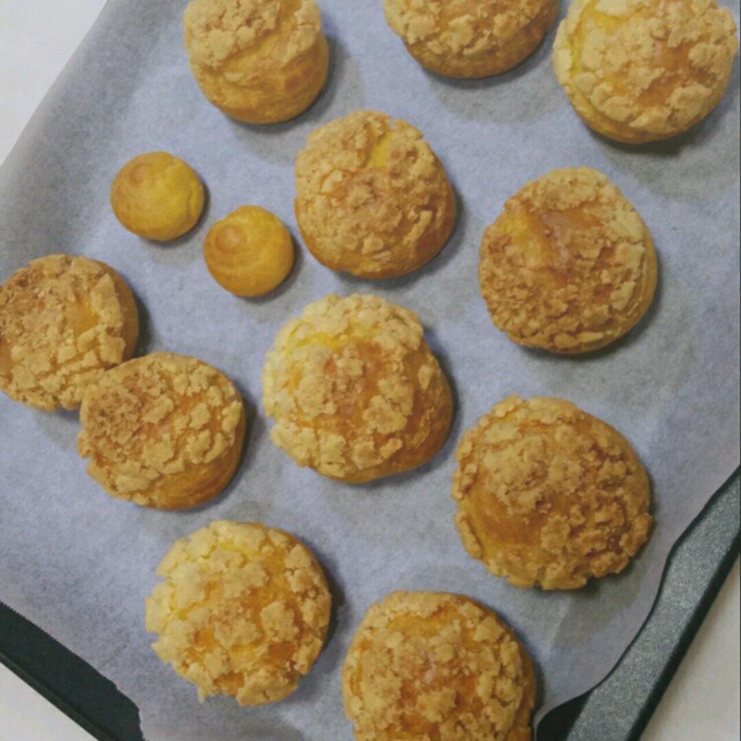 十分美味的酥皮泡芙