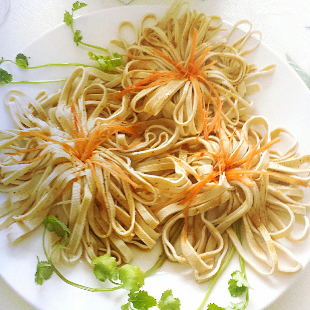 菊花豆皮