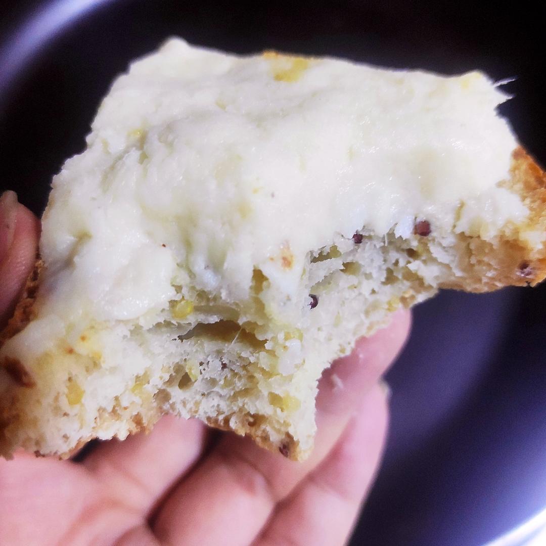 90%液体免揉藜麦乡村面包 铸铁锅+家用烤箱