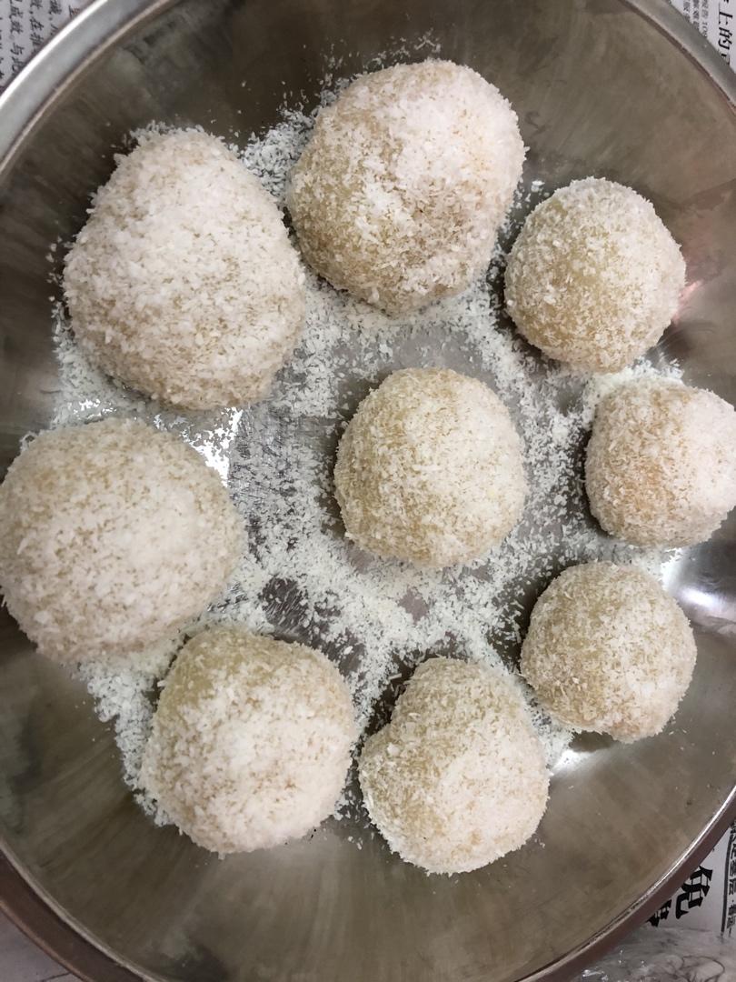 椰香芒果糯米糍