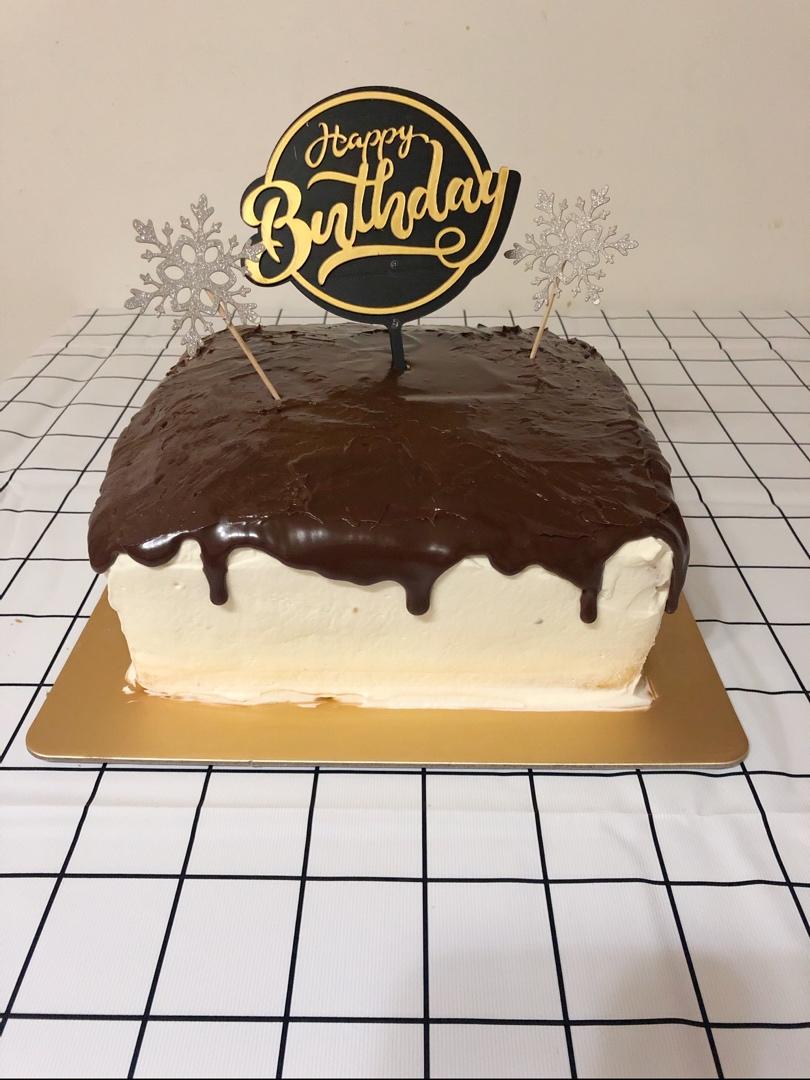 【Mr孟团队】巧克力淋面蛋糕（视频)