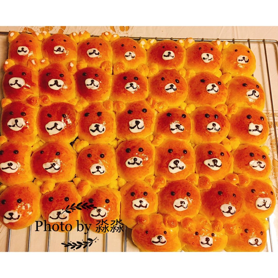 小熊挤挤面包