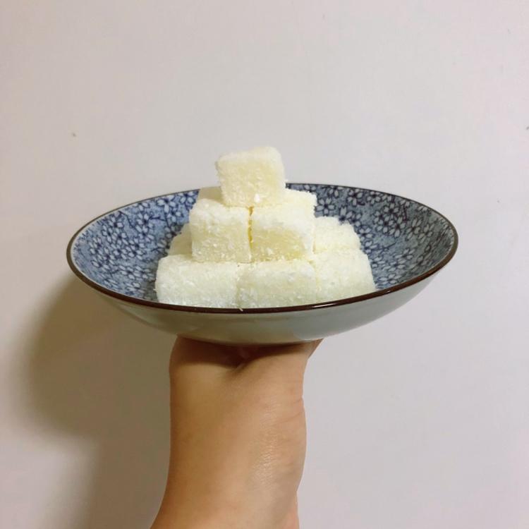 椰蓉牛奶小方-无淡奶油健康低糖