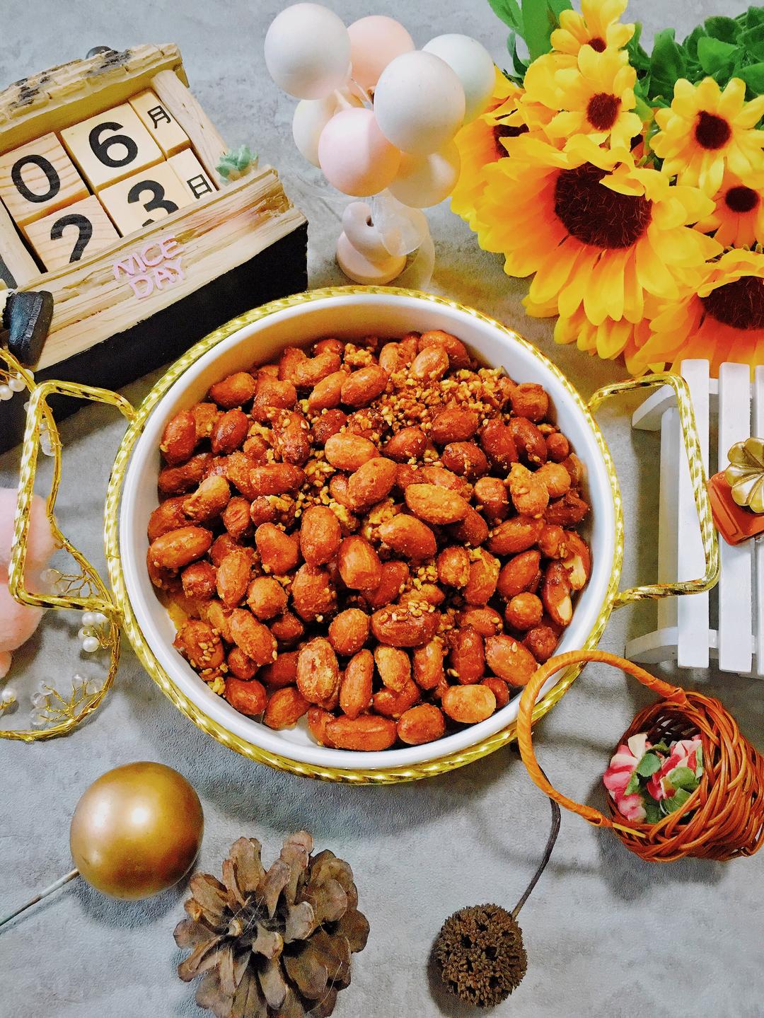 空气炸锅「芝麻甜花生🥜」好吃到停不下来😍😍😍的做法