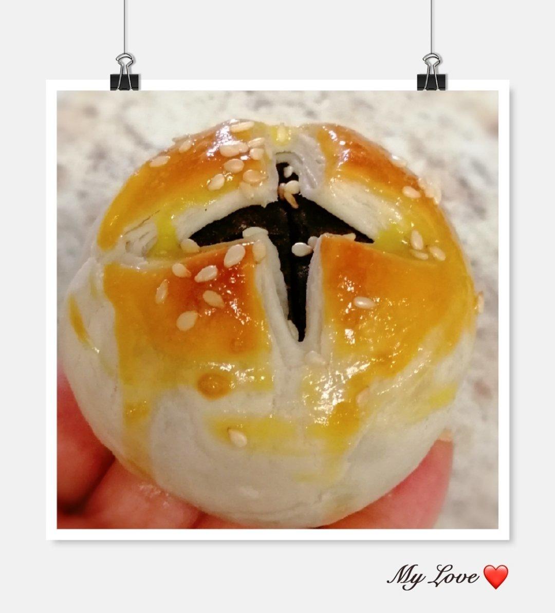 新手蛋黄酥（不用手套膜）