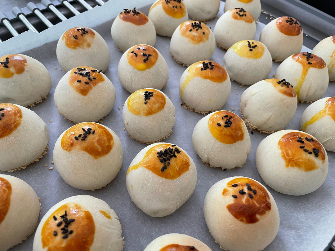 软皮奶香绿豆饼（网红版）
