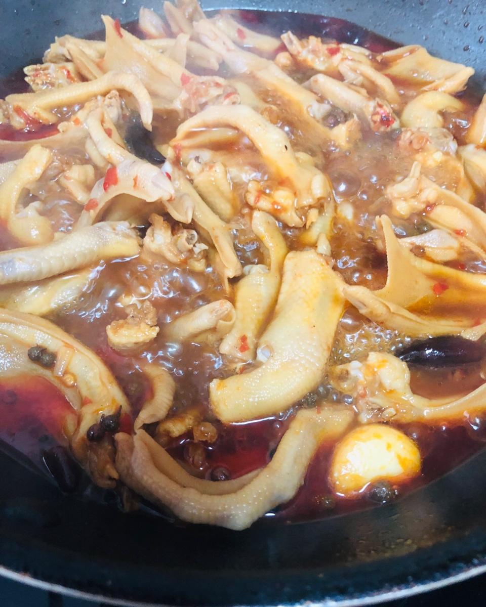 麻辣鸭掌