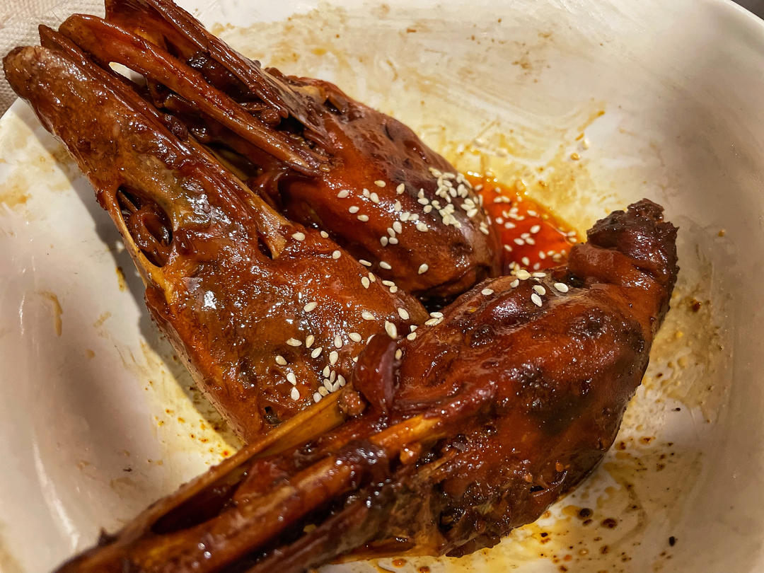 卤鸭头鸭爪鸡爪