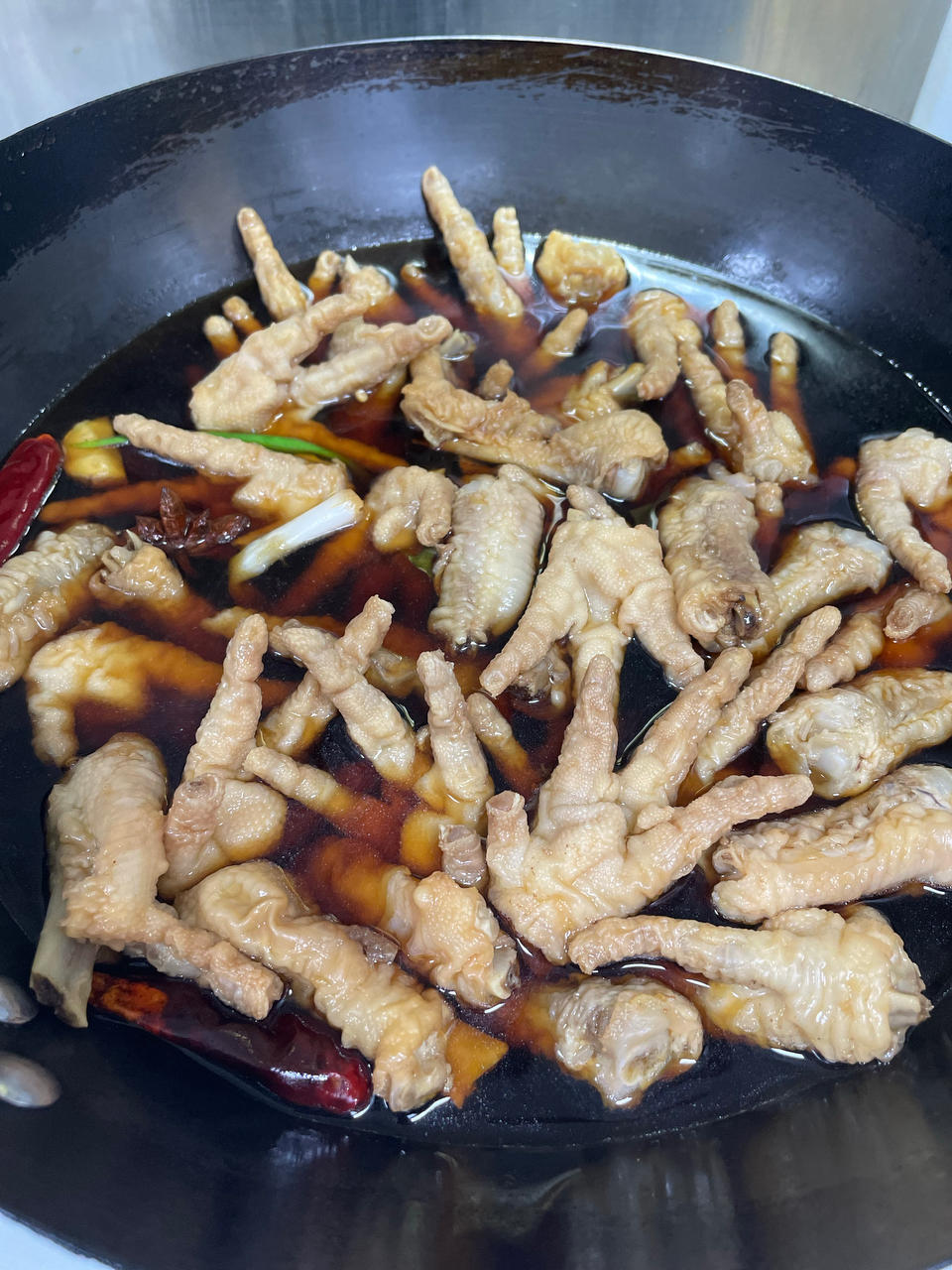 麻辣虎皮鸡爪(空气炸锅)