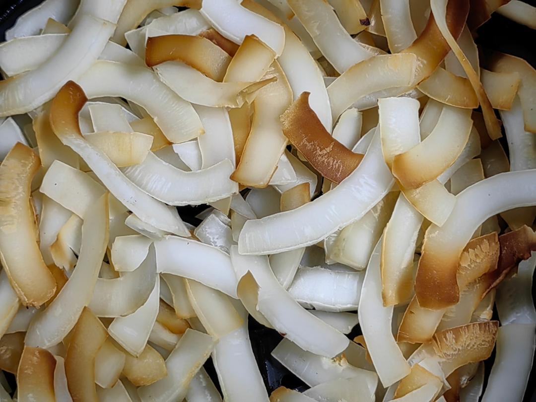 烤椰子肉