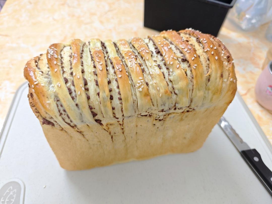 豆沙吐司