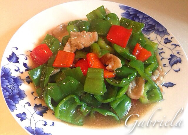 青椒肉片