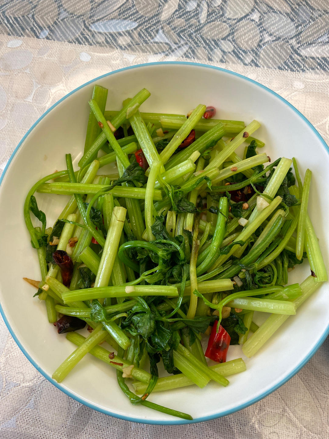 素炒芹菜