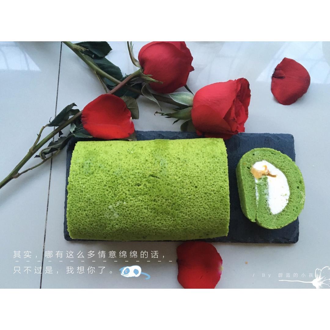 菠菜蛋糕卷（艾叶蛋糕卷)