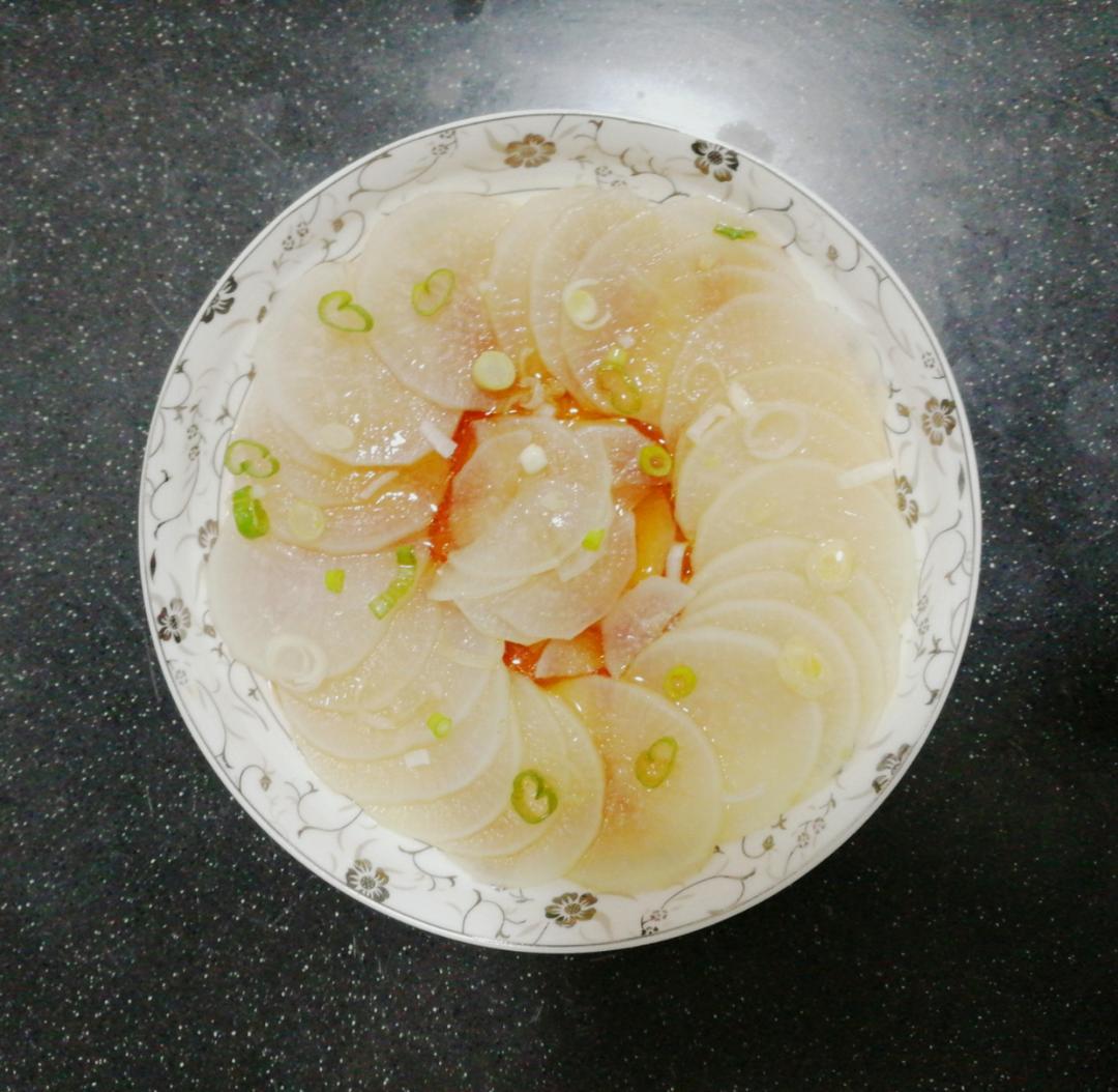 清蒸白萝卜