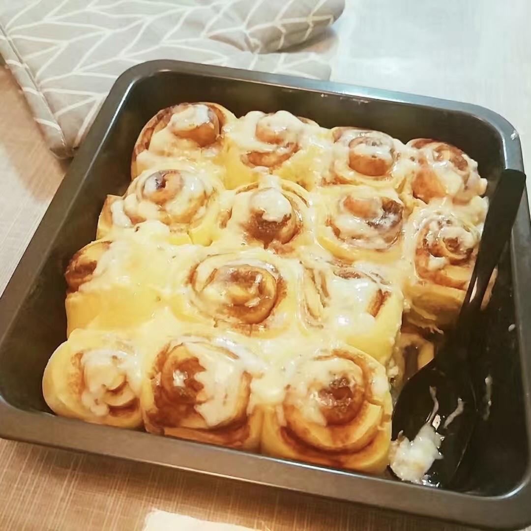 【曼食慢语】肉桂面包卷