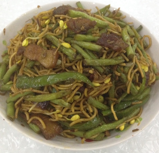 豆角蒸面