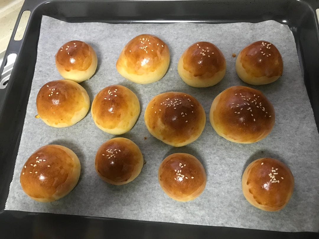 迷你豆沙吐司｜红豆面包｜一口一个