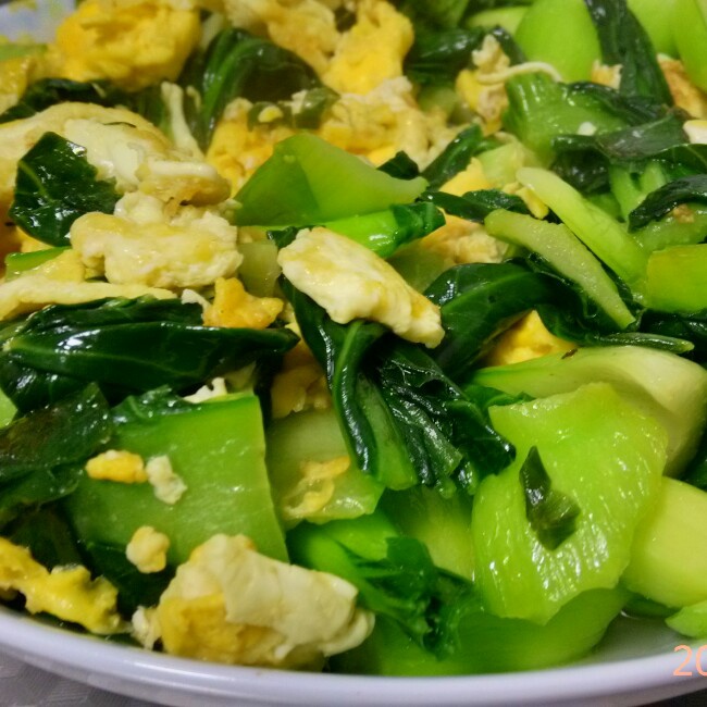 (_灬烟硴蜴冫今,﹋﹌做的青菜炒鸡蛋