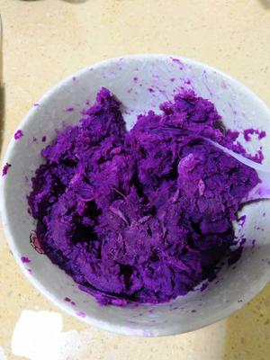 奶香超浓郁的紫薯糕、紫薯馅的做法 步骤2