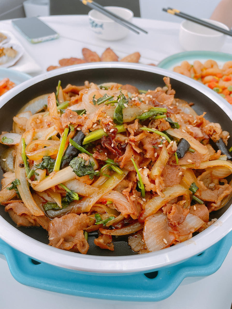 家常孜然洋葱炒羊肉