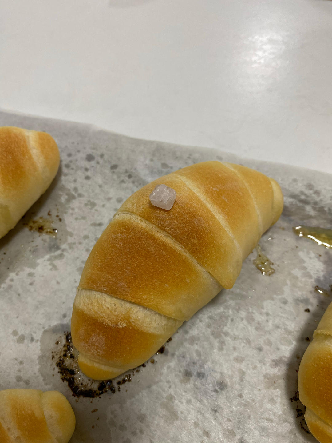 黑芝麻盐面包