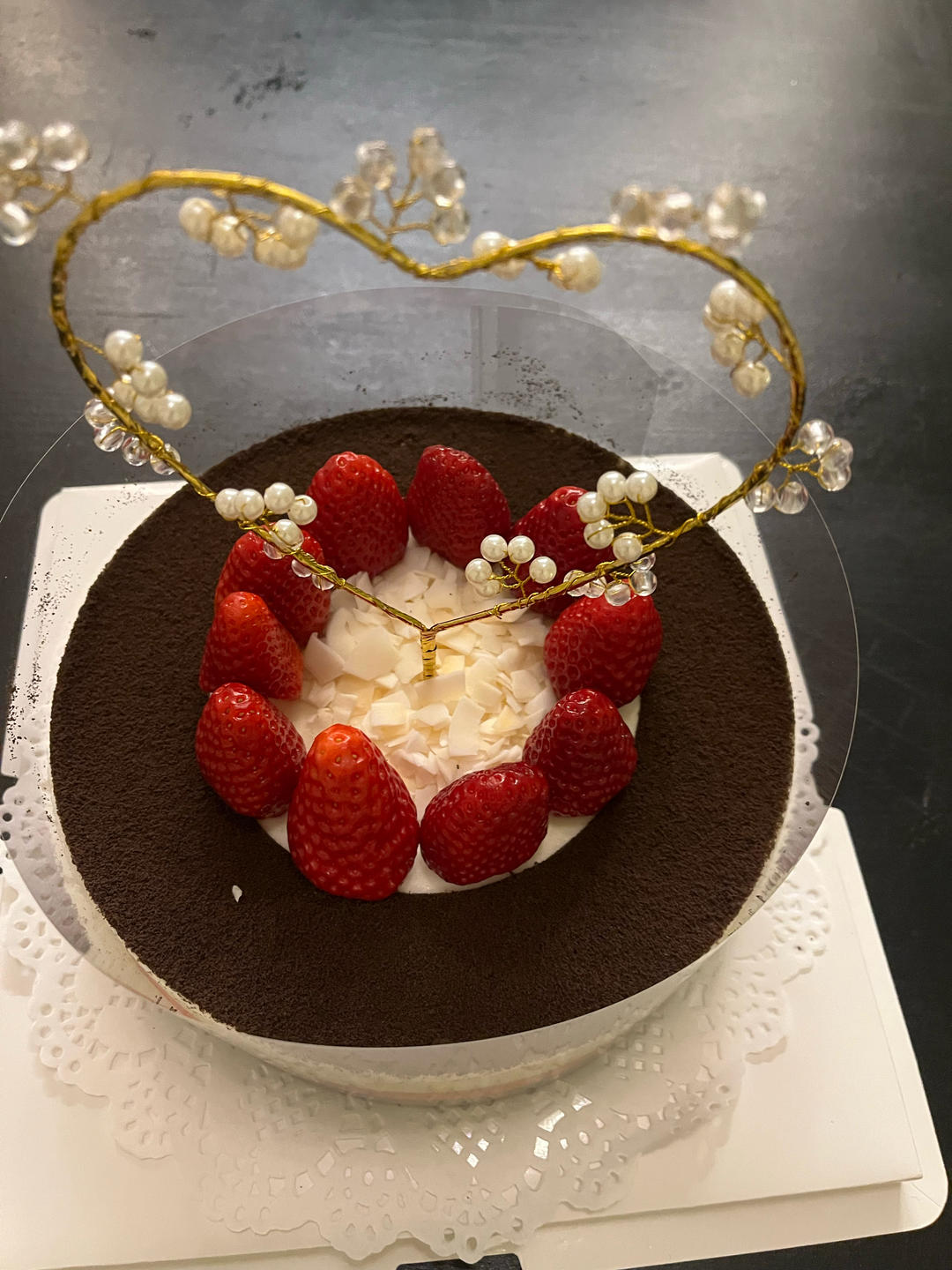 🍓双色草莓酸奶乳酪蛋糕