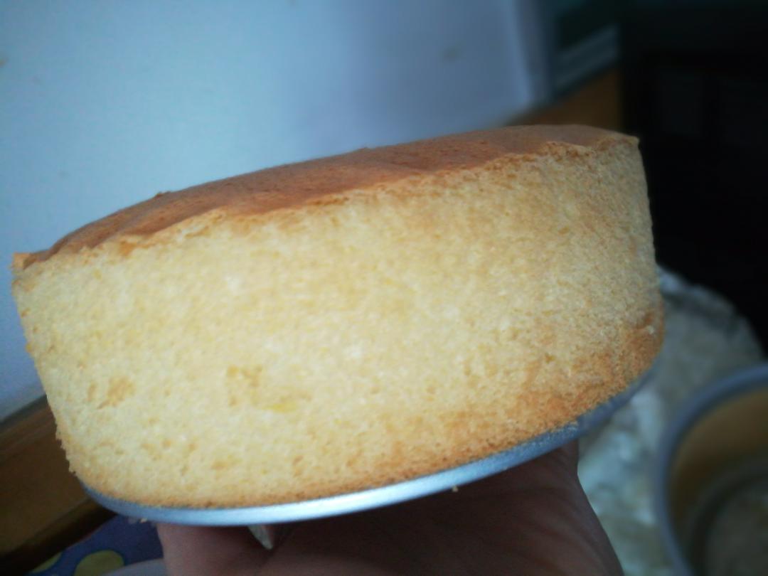 超好记八寸戚风蛋糕（后蛋法）