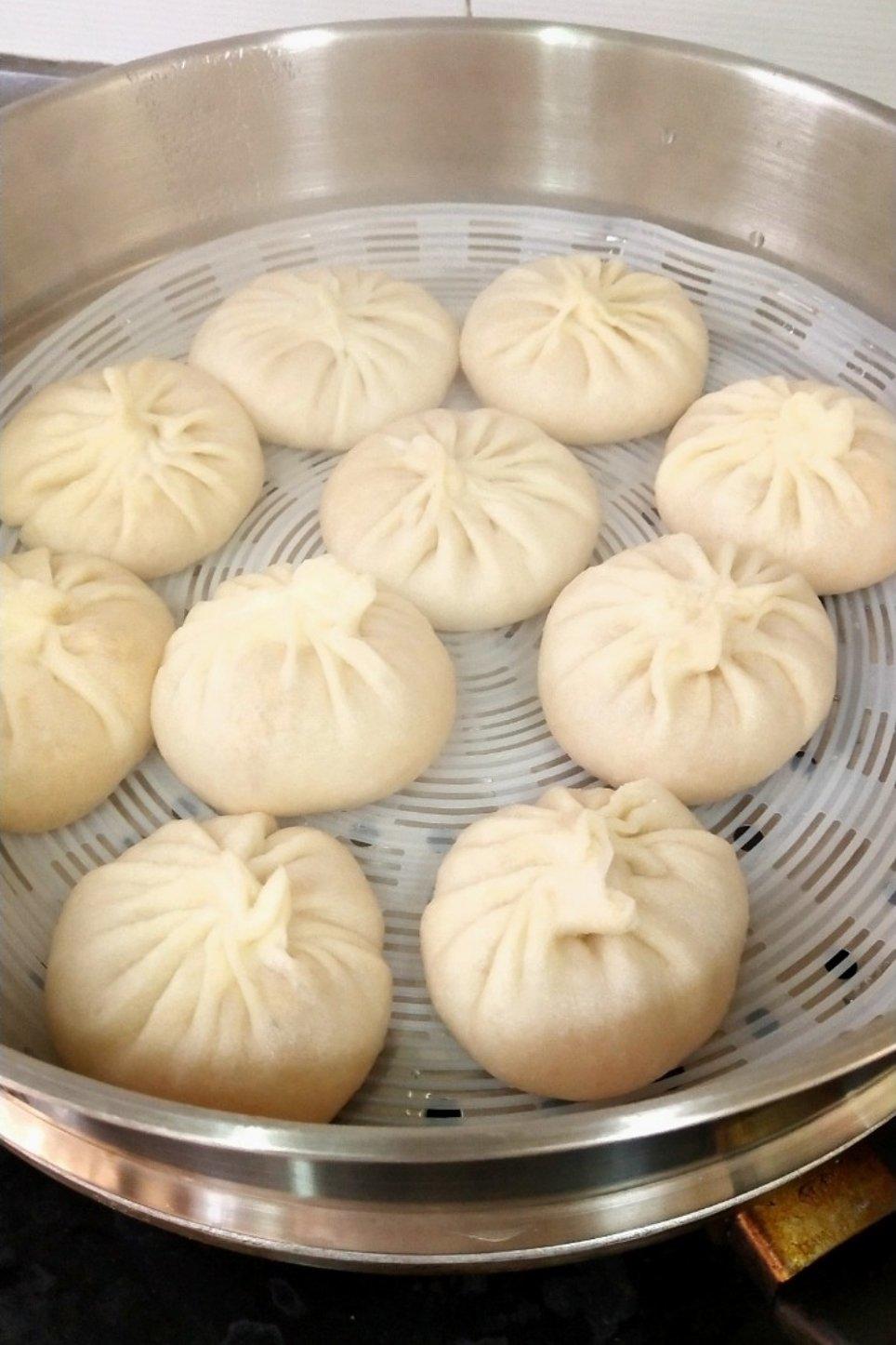不加皮冻的灌汤包
