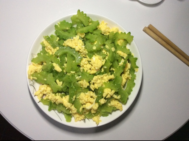 苦瓜炒蛋