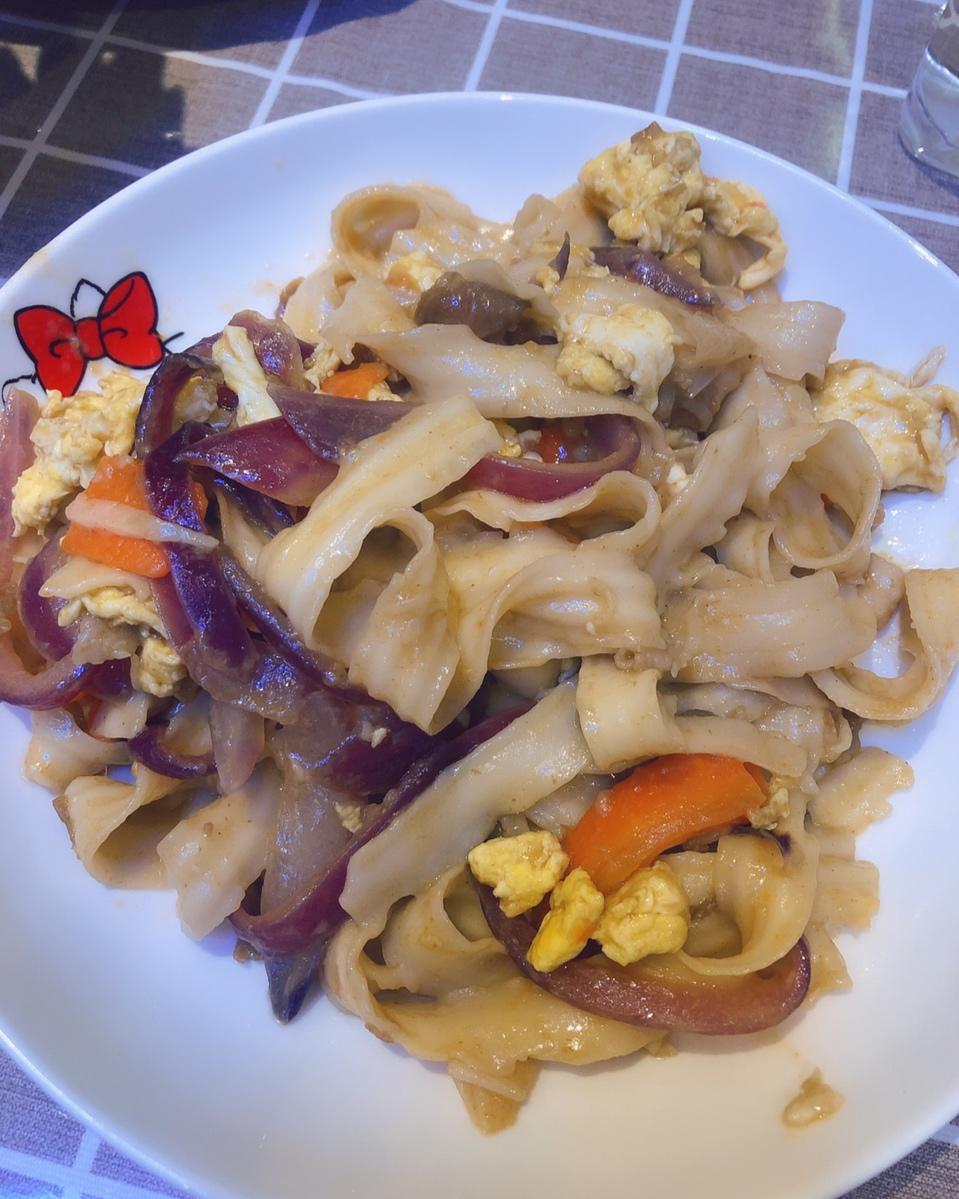 满足味蕾的孜然羊肉炒面