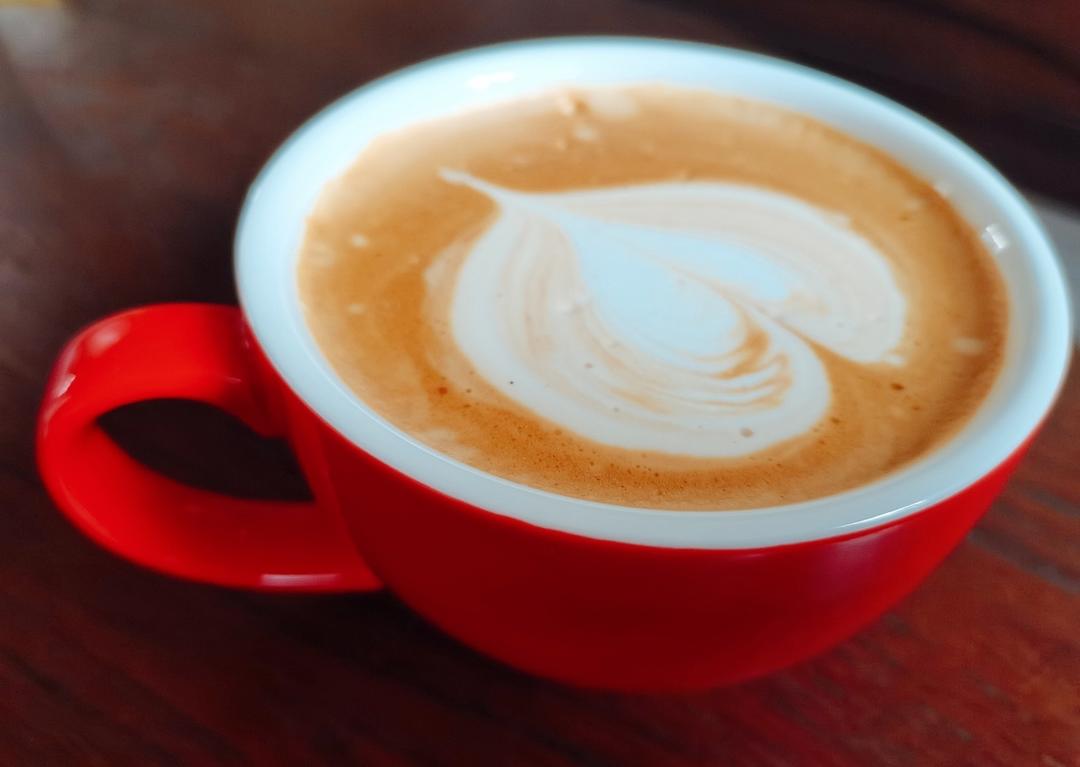 咖啡拉花~打基础大白心