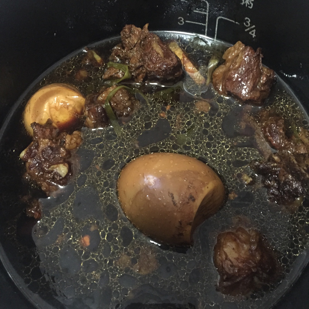 电饭煲卤仔排
